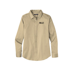 Bullet Upfitters - Port Authority® Ladies Long Sleeve SuperPro React ™