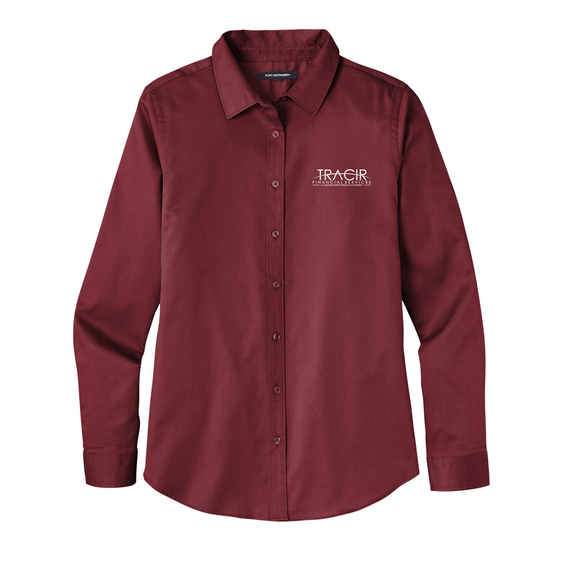 Tracir - Port Authority Ladies Long Sleeve SuperPro React