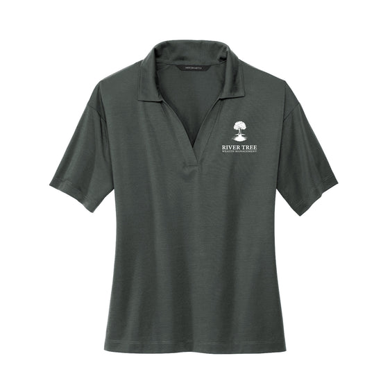 River Tree Wealth Management - MERCER+METTLE Women’s Stretch Jersey Polo