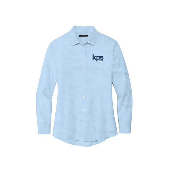 KPS Global - Mercer+Mettle Women's Long Sleeve Stretch Woven Shirt