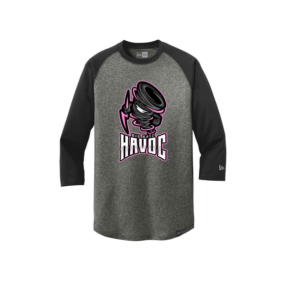 Big Katz Havoc - New Era® Heritage Blend 3/4-Sleeve Baseball Raglan Tee