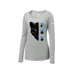 Pathfinder High School - Nike Ladies Core Cotton Long Sleeve Scoop Neck Tee