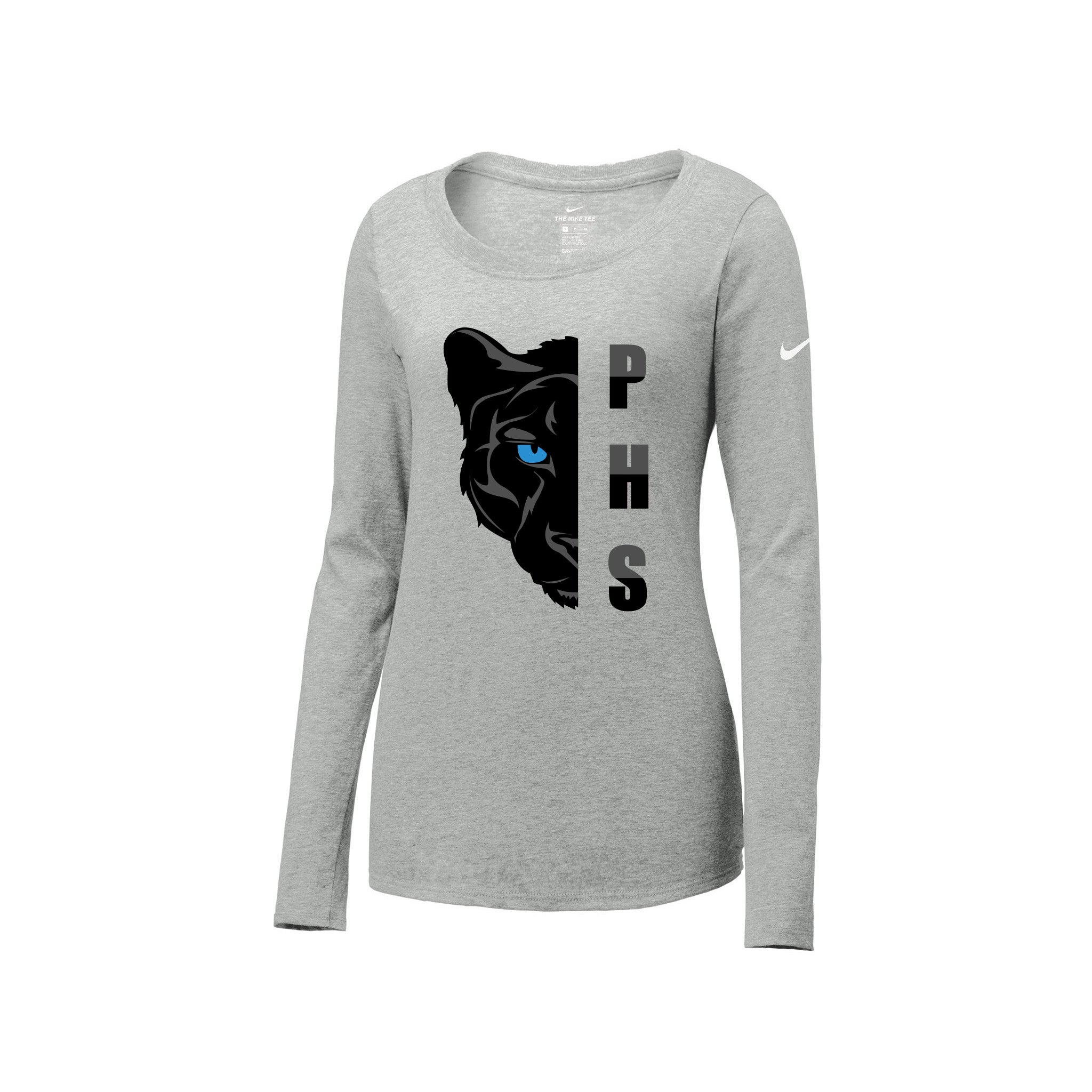 nike ladies core cotton scoop neck tee