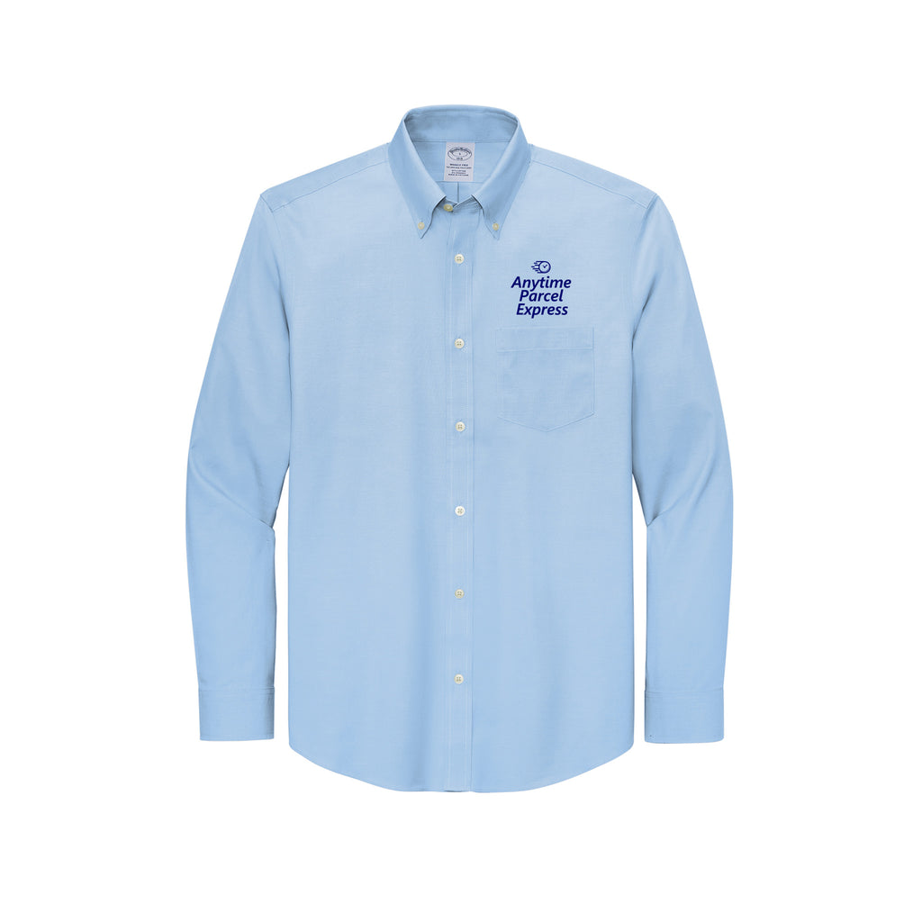 Anytime Parcel Express - Brooks Brothers® Wrinkle-Free Stretch Pinpoint Shirt