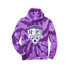 Pickerington Central Soccer - Port & Company Tie-Dye Pullover Hooded Sweatshirt