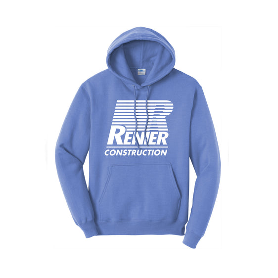 Renier Construction - Port & Company® Core Fleece Pullover Hooded Sweatshirt