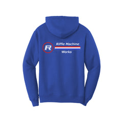 Riffle Machine Works - Port & Company® Core Fleece Pullover Hooded Sweatshirt