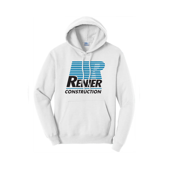 Renier Construction - Port & Company® Tall Core Fleece Pullover Hooded Sweatshirt