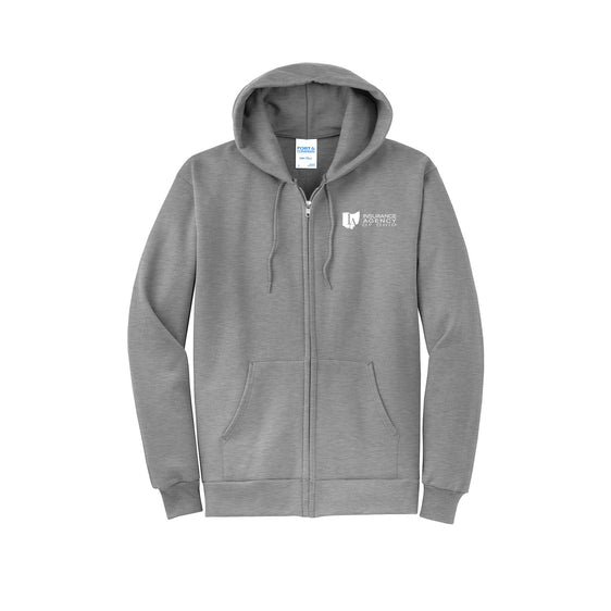 Insurance Agency of Ohio - Core Fleece Full-Zip Hooded Sweatshirt