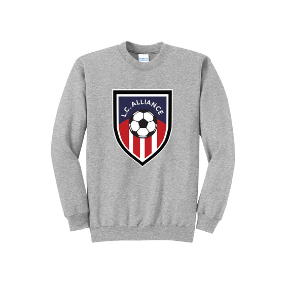 L.C. Alliance Soccer - Port & Company® Core Fleece Crewneck Sweatshirt