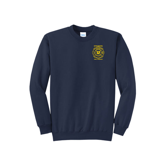 Strasburg Fire Department Captains - Core Fleece Crewneck Sweatshirt