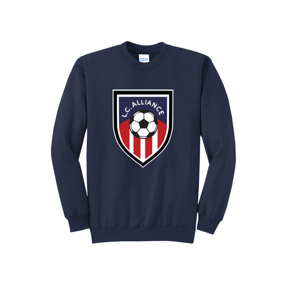 L.C. Alliance Soccer - Port & Company® Core Fleece Crewneck Sweatshirt