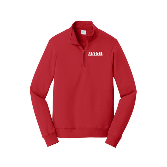 MASH - Port & Company® Fan Favorite™ Fleece 1/4-Zip Pullover Sweatshirt