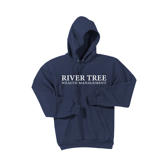 River Tree Wealth Management - Port & Company® Tall Essential Fleece Pullover Hooded Sweatshirt