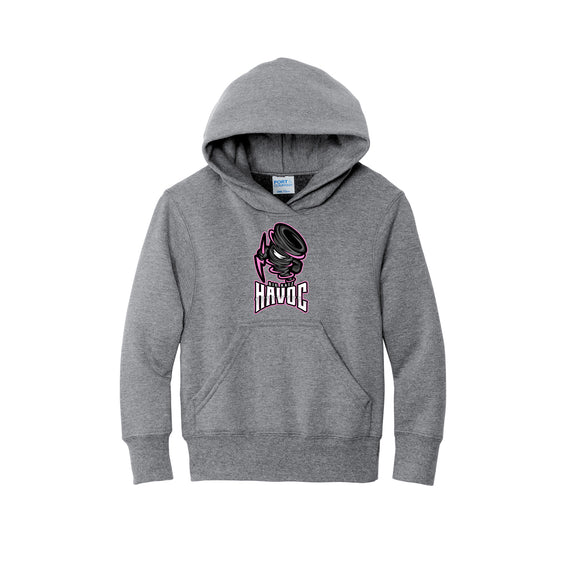 Big Katz Havoc - Port & Company® Youth Core Fleece Pullover Hooded Sweatshirt