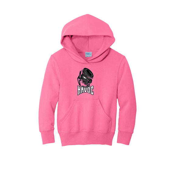 Big Katz Havoc - Port & Company® Youth Core Fleece Pullover Hooded Sweatshirt