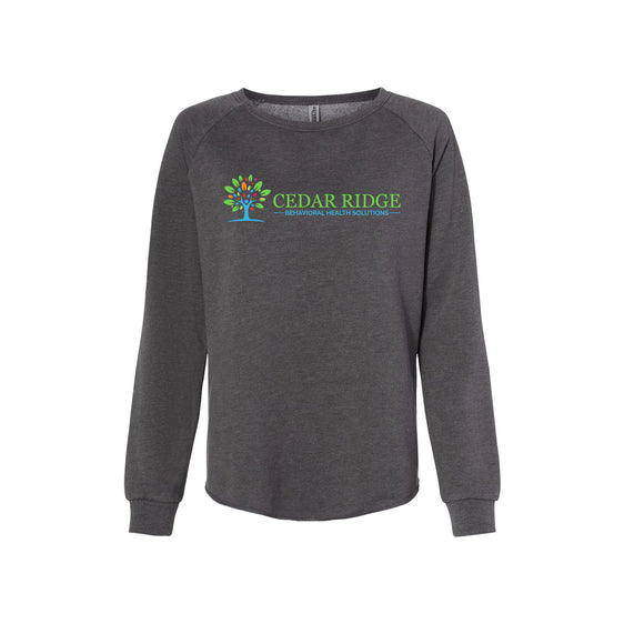 Cedar Ridge - Independent Trading Co. - Women's California Wave Wash Crewneck Sweatshirt
