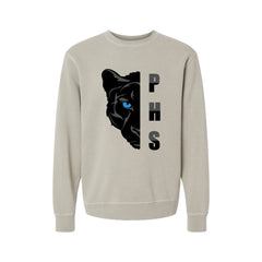 Pathfinder High School - Independent Trading Co. - Unisex Midweight Pigment-Dyed Crewneck Sweatshirt