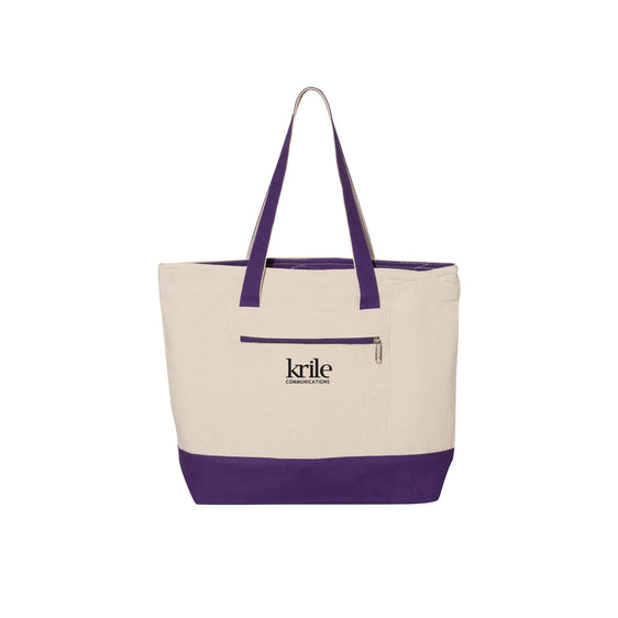Krile Communications - 19L Zippered Tote