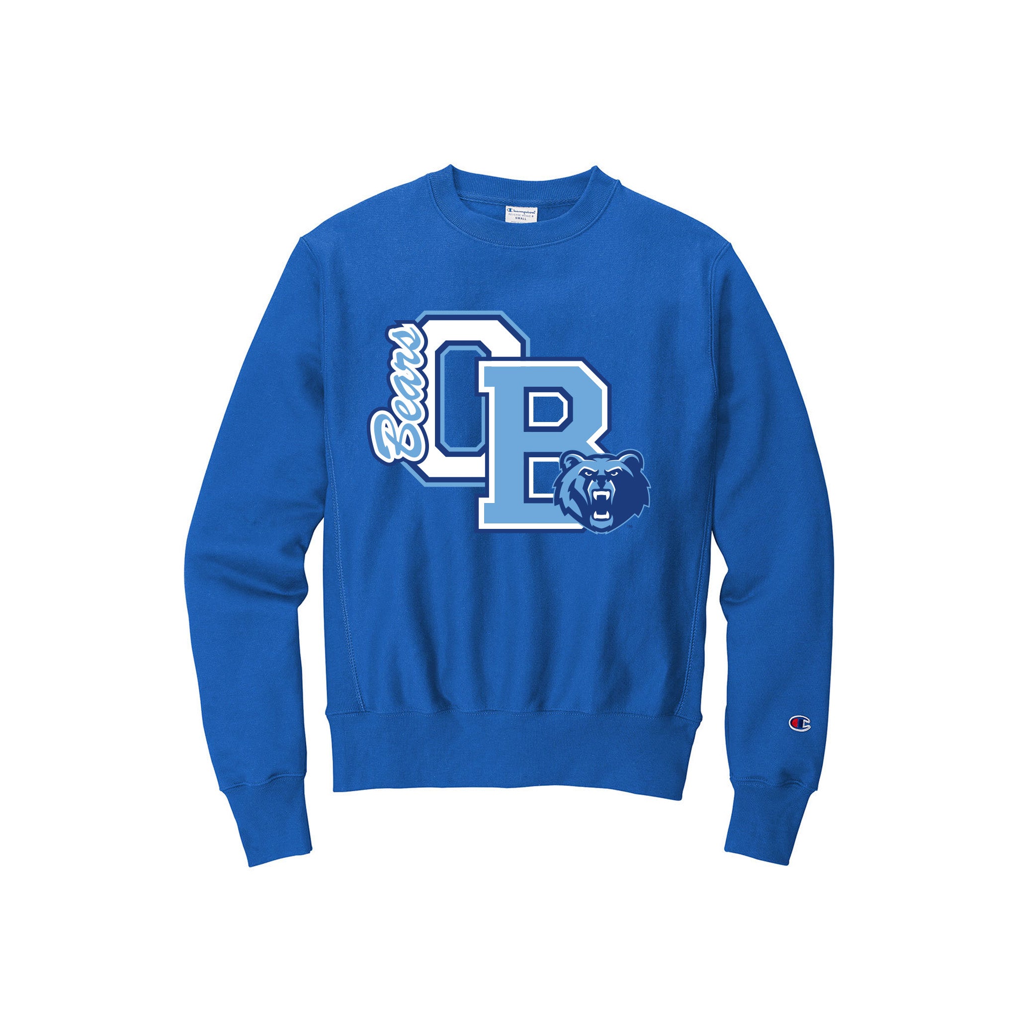 Royal blue champion discount crewneck