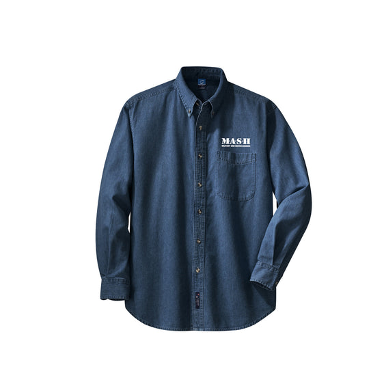 MASH - Port & Company® - Long Sleeve Value Denim Shirt