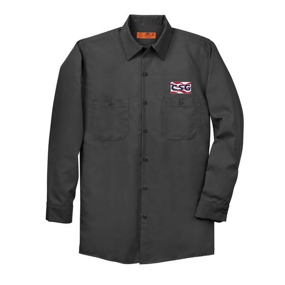 Construction Services Group - Long Sleeve Industrial Work Shirt