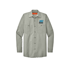 Renier Construction - Red Kap® Long Size Long Sleeve Industrial Work Shirt