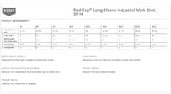 Renier Construction - Red Kap® Long Sleeve Industrial Work Shirt