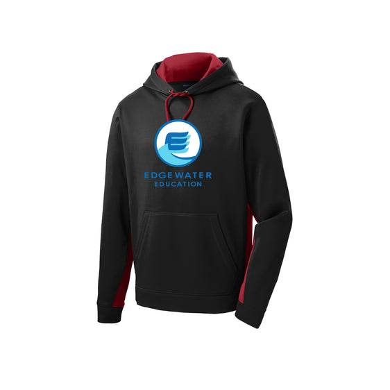 Edgewater Education - Sport-Tek® Sport-Wick® Fleece Colorblock Hooded Pullover