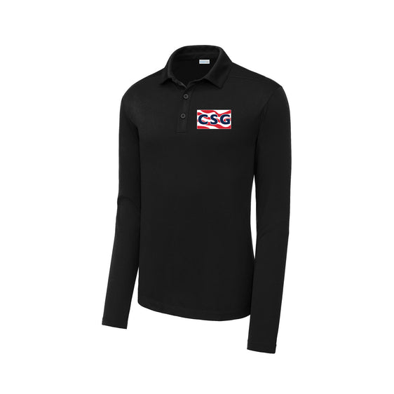 Construction Services Group - Sport-Tek  Posi-UV Pro Long Sleeve Polo