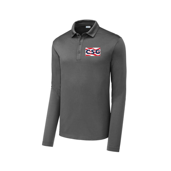 Construction Services Group - Sport-Tek  Posi-UV Pro Long Sleeve Polo