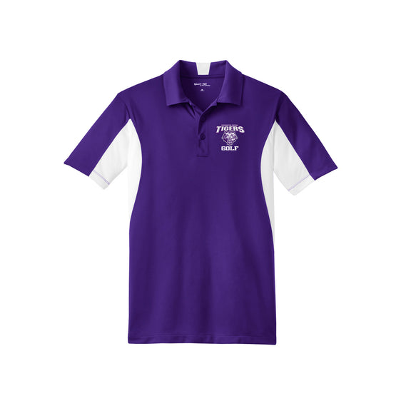 Pickerington Central Golf - Sport-Tek® Side Blocked Micropique Sport-Wick® Polo
