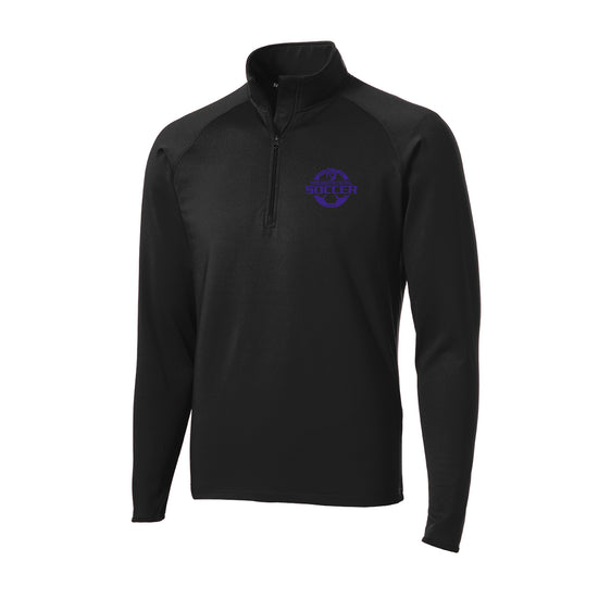 Pickerington Central Soccer - Sport-Tek Sport-Wick Stretch 1/2-Zip Pullover