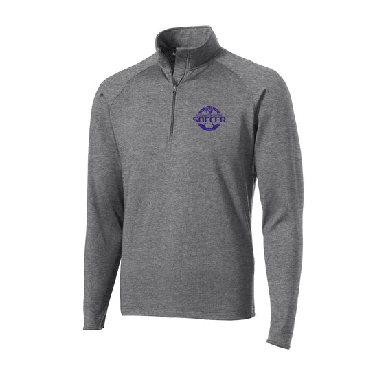 Pickerington Central Soccer - Sport-Tek Sport-Wick Stretch 1/2-Zip Pullover