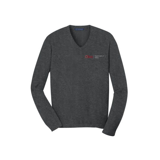 Ohio Department of Aging - Port Authority V-Neck Sweater