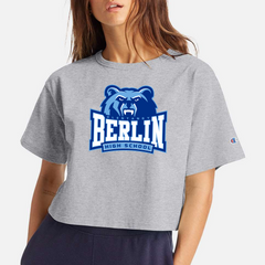 Olentangy Berlin High School - Champion Women's Heritage Jersey Cropped T-Shirt