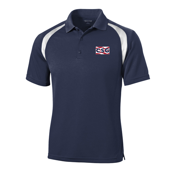 Construction Services Group - Sport-Tek Dry Zone Colorblock Raglan Polo