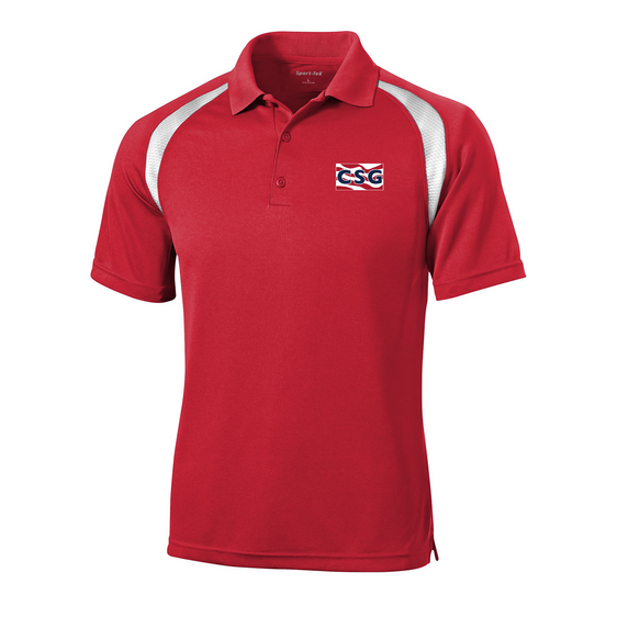 Construction Services Group - Sport-Tek Dry Zone Colorblock Raglan Polo