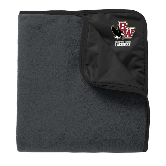 Bishop Watterson Girls Lacrosse - Port Authority Fleece & Poly Travel Blanket