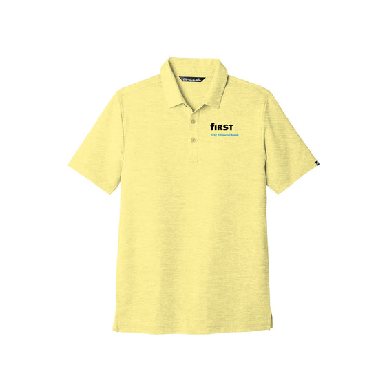 First Financial - TravisMathew Oceanside Heather Polo