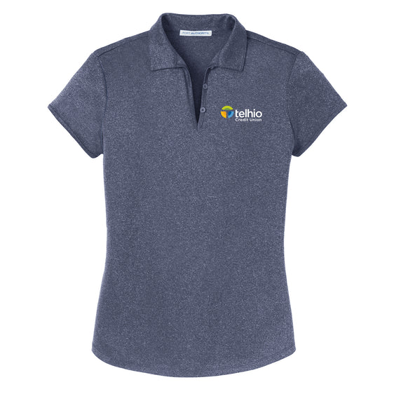 Telhio - Ladies Trace Heather Polo