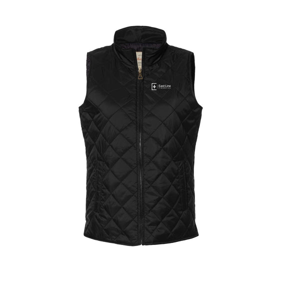 Eastline Financial - Weatherproof - Women's Vintage Diamond Quilted Vest