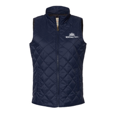 Social Firm - Women's Vintage Diamond Quilted Vest