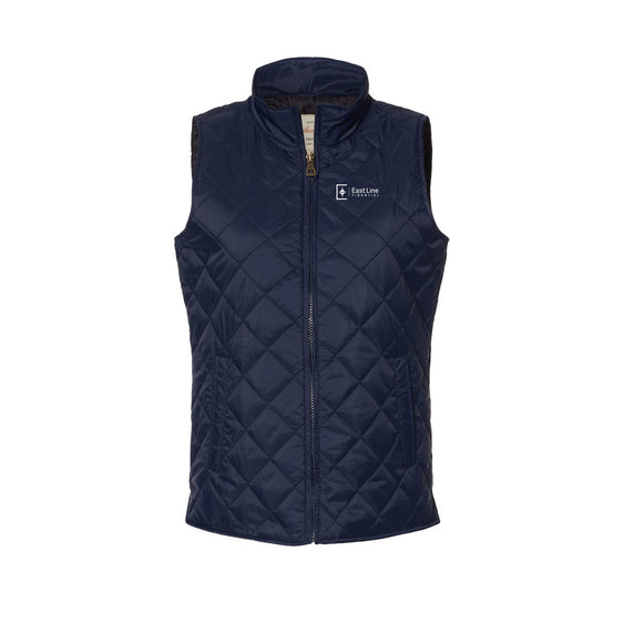 Eastline Financial - Weatherproof - Women's Vintage Diamond Quilted Vest