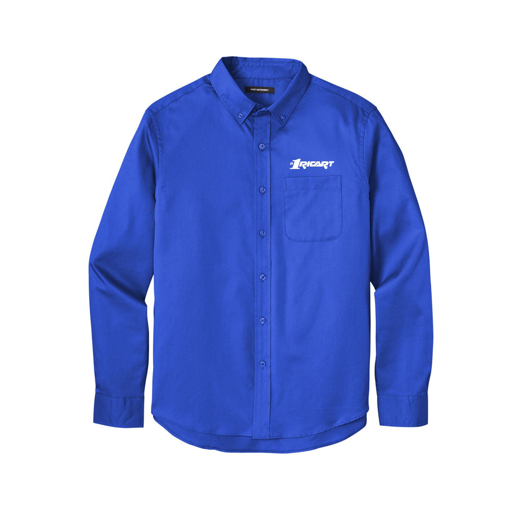 Ricart - Port Authority Long Sleeve SuperPro React Twill Shirt