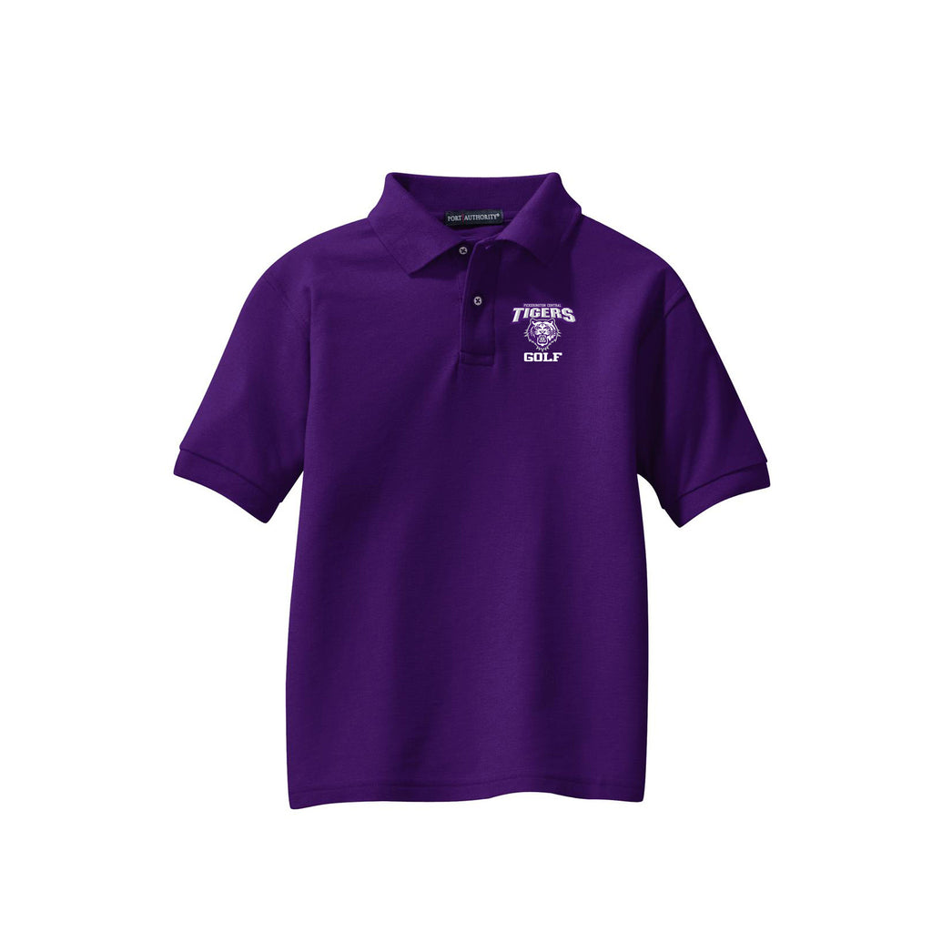 Pickerington Central Golf - Port Authority® Youth Silk Touch™ Polo
