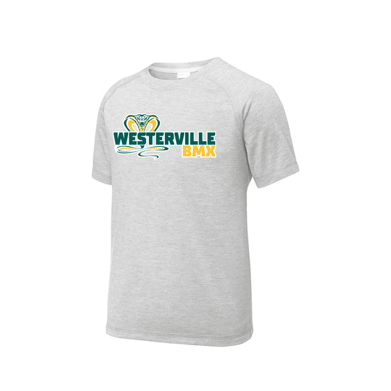 Westerville BMX - Sport-Tek  Youth PosiCharge  Tri-Blend Wicking Raglan Tee