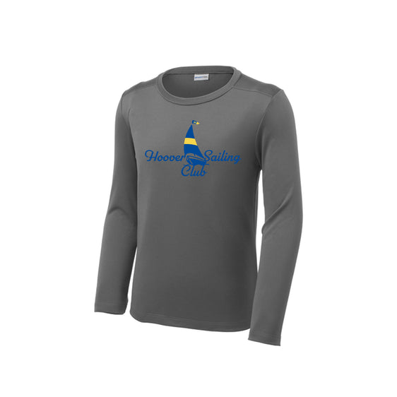 Hoover Sailing Club - Sport-Tek Youth Posi-UV Pro Long Sleeve Tee