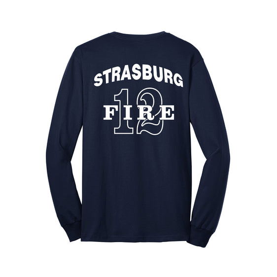 Strasburg Fire Department Firefighters - Long Sleeve Core Blend Tee