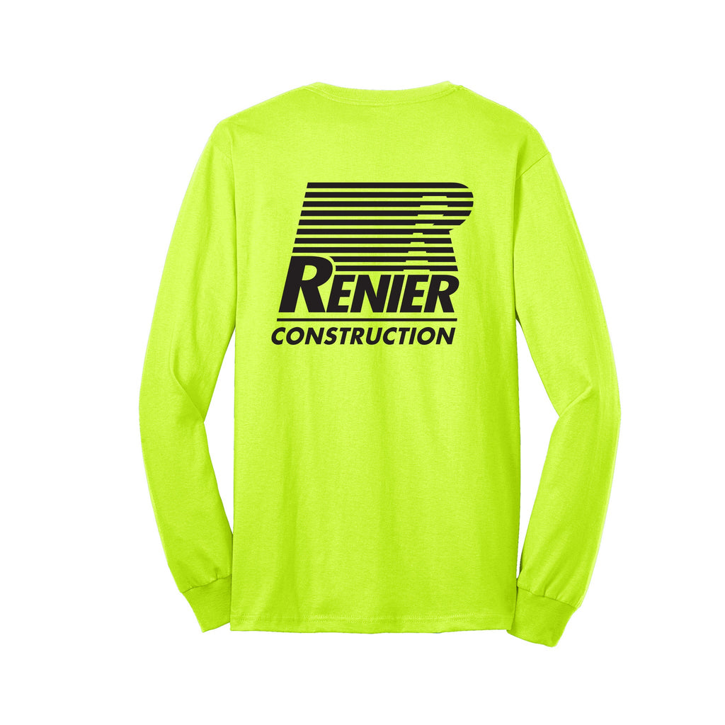 Renier Construction - Port & Company® Tall Long Sleeve Core Blend Tee